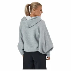 adidas W Pr Hoodie Rlx Fleece Medium Grey Heather Grå New