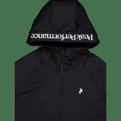 Peak Performance W Rider Essentials Zip Hood / Black Best