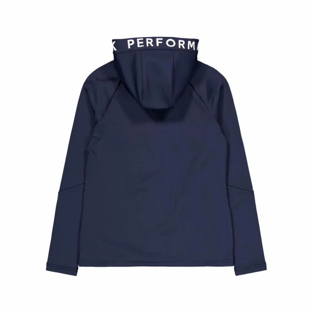 W Rider Mid Zip Hood Blue Shadow*Peak Performance Sale