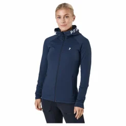 W Rider Zip Hood Blue Shadow*Peak Performance Online