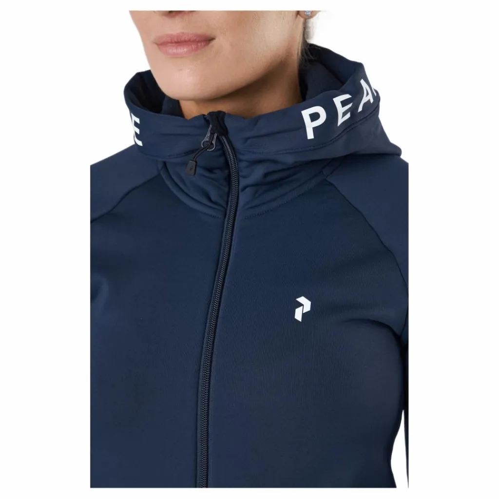 W Rider Zip Hood Blue Shadow*Peak Performance Online