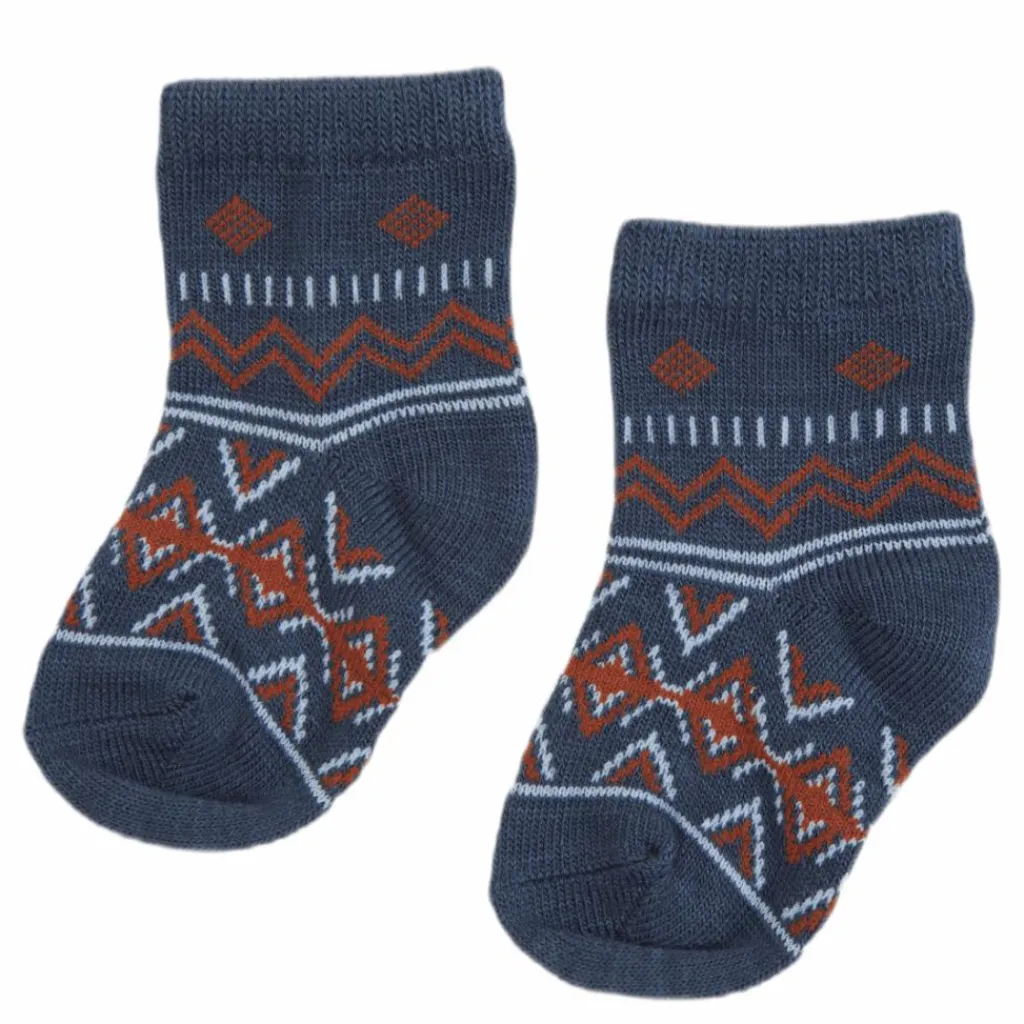 Wak Wool 4 Pack Sock Blue*Name It Online
