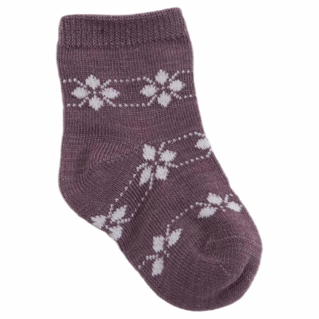 Wak Wool 4 Pack Sock Red*Name It Outlet