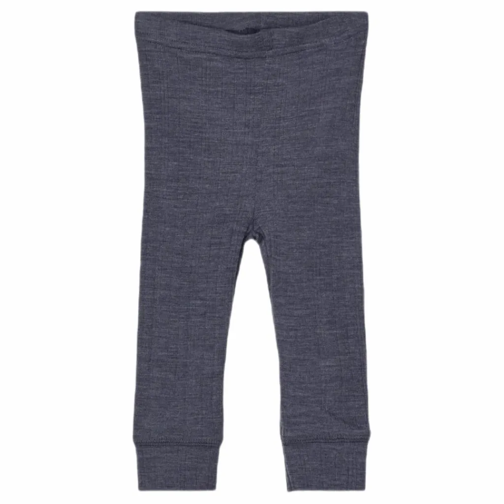 Wang Wool Needle Longjohn Blue*Name It Sale
