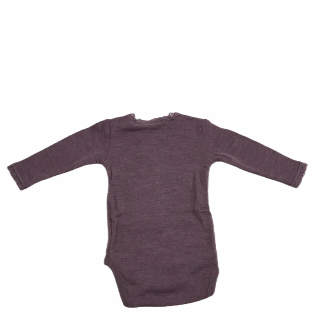Name It Wang Wool Needle Ls Body Grey Grå Discount