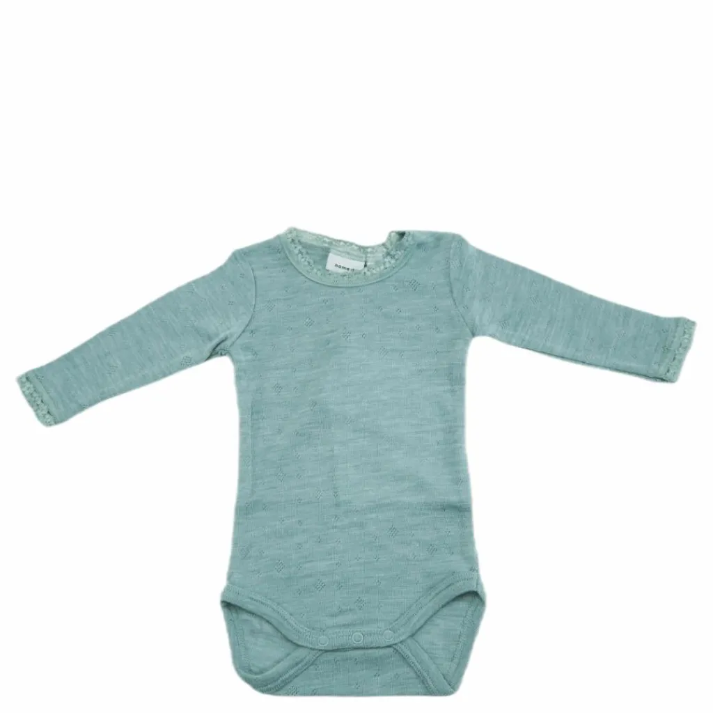 Wang Wool Needle Ls Body Green*Name It Online