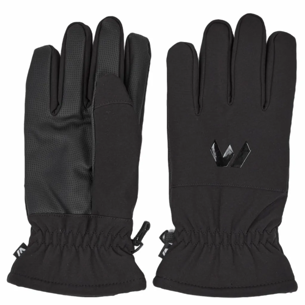 Whistler Wasio Softshell Gloves Black Svart Hot