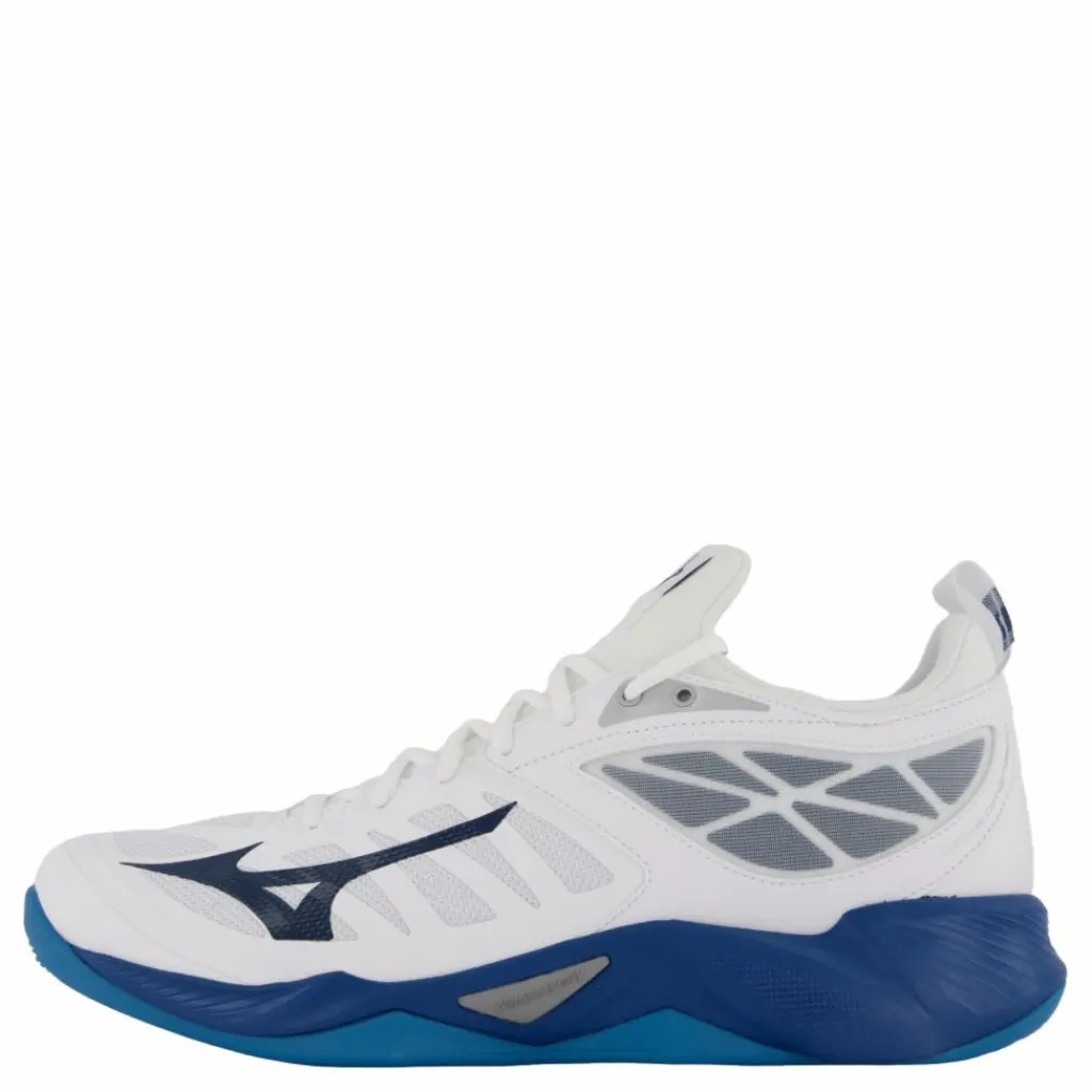 Mizuno Wave Dimension White/sailor Blue/silver Flerfärgad Sale