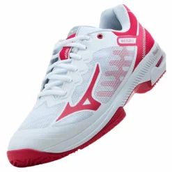 Mizuno Wave Exceed Sl 2 Cc W White / Rose Red / Nimbus Clou Flerfärgad Clearance