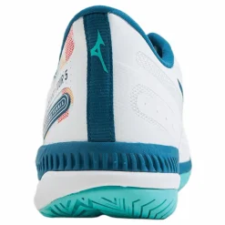 Mizuno Wave Exceed Tour 5 Ac White/moroccan Blue/turquoise Clearance