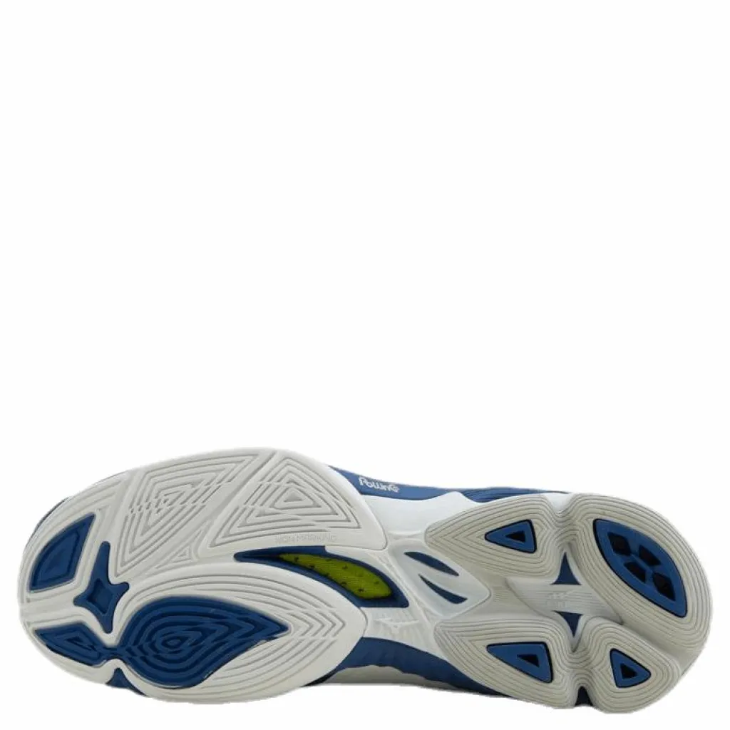 Mizuno Wave Lightning Z6 Mid Blue/White Flerfärgad Online