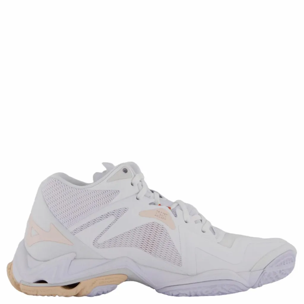 Mizuno Wave Lightning Z8 Mid W White/aleutian/cloud Pink Vit och Rosa Clearance