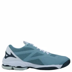 Mizuno Wave Lightning Z7 Stone Blue/white/neo Lime Hot