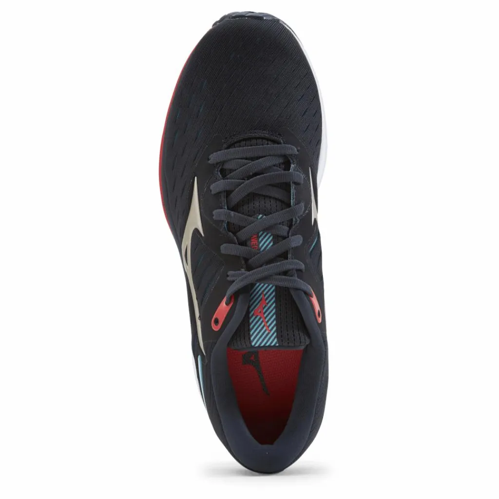 Mizuno Wave Rider 24 Blue/Grey/Red Outlet