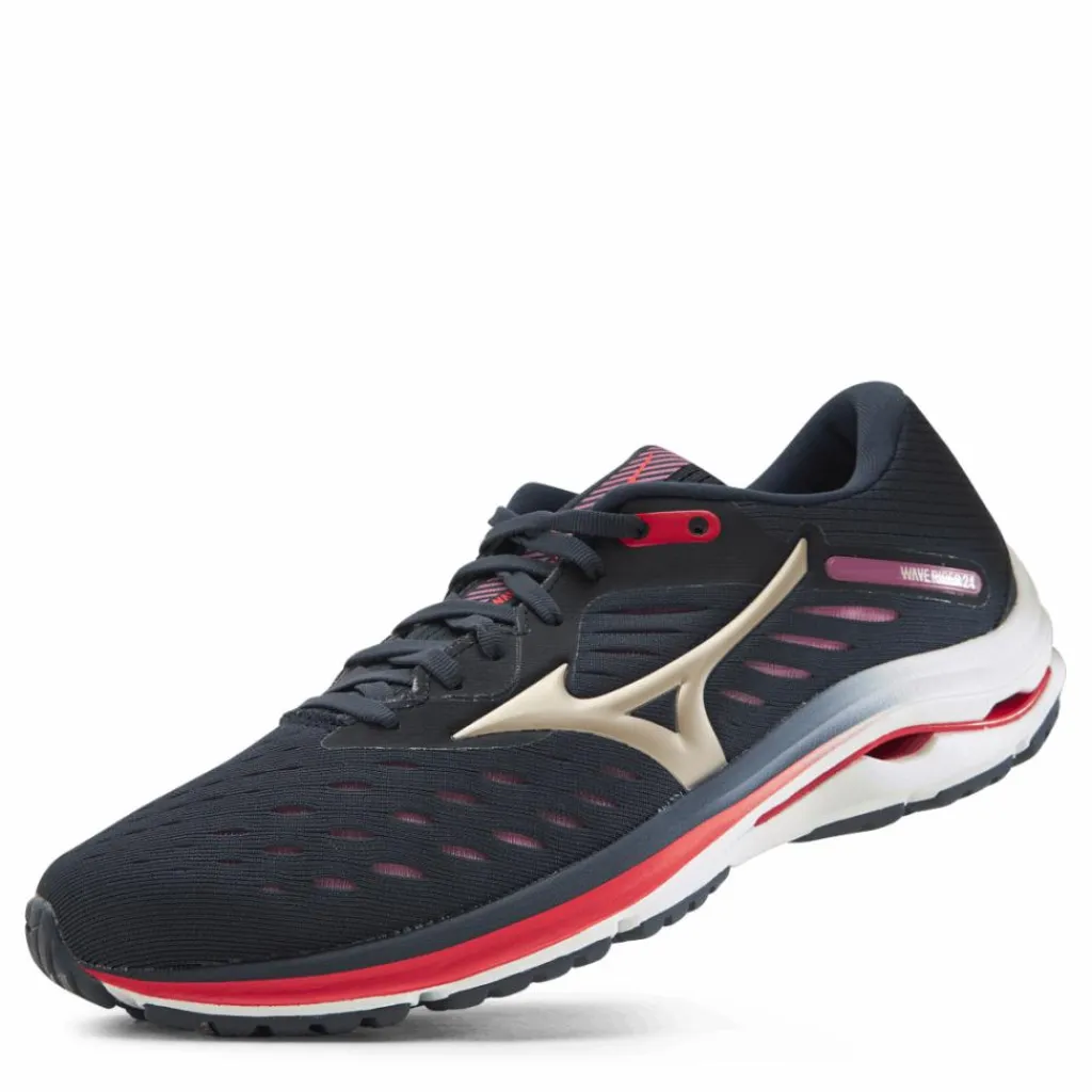 Wave Rider 24 Blue/Purple/Gold*Mizuno Best