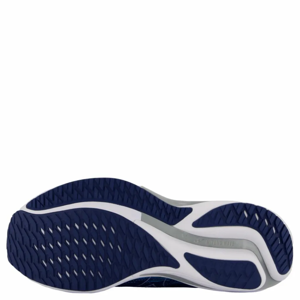 Mizuno Wave Rider 28 Estate Blue/white/river Blue Clearance