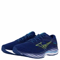 Mizuno Wave Rider 27 Navy Peony/sharp Green/swim Ca Hot