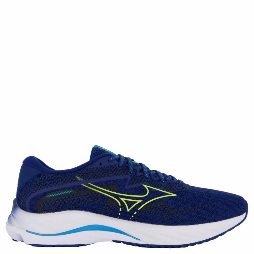 Mizuno Wave Rider 27 Navy Peony/sharp Green/swim Ca Hot