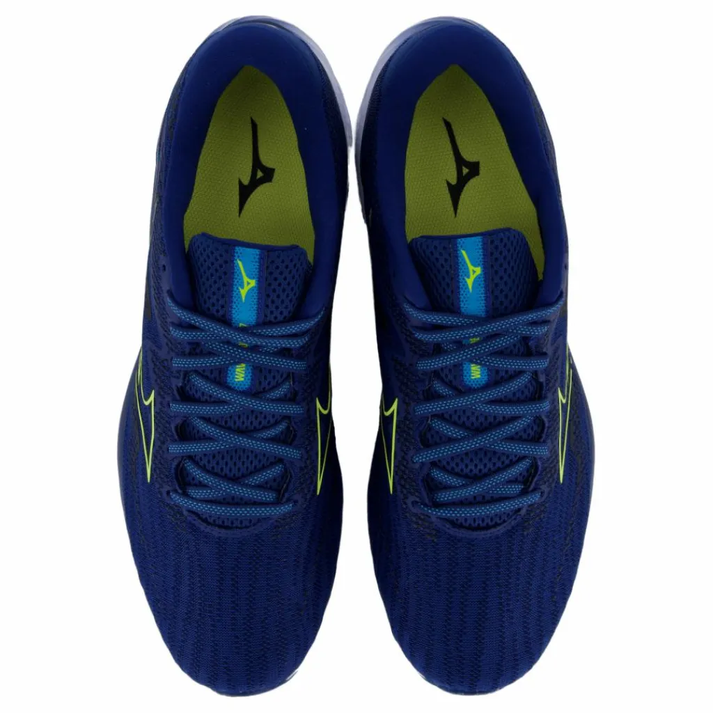 Mizuno Wave Rider 27 Navy Peony/sharp Green/swim Ca Hot