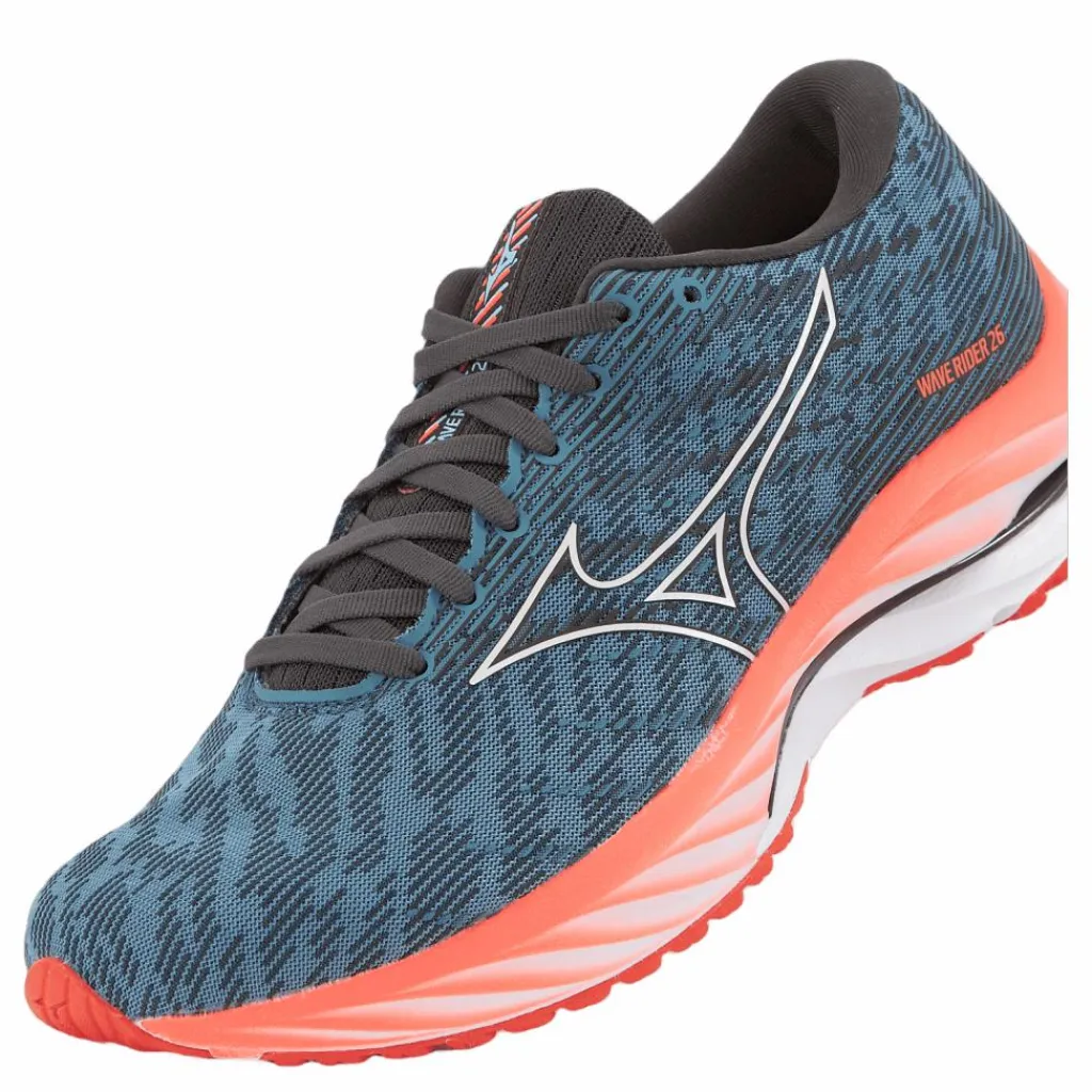 Mizuno Wave Rider 26 Provincial Blue/nimbus Cloud/s Flerfärgad