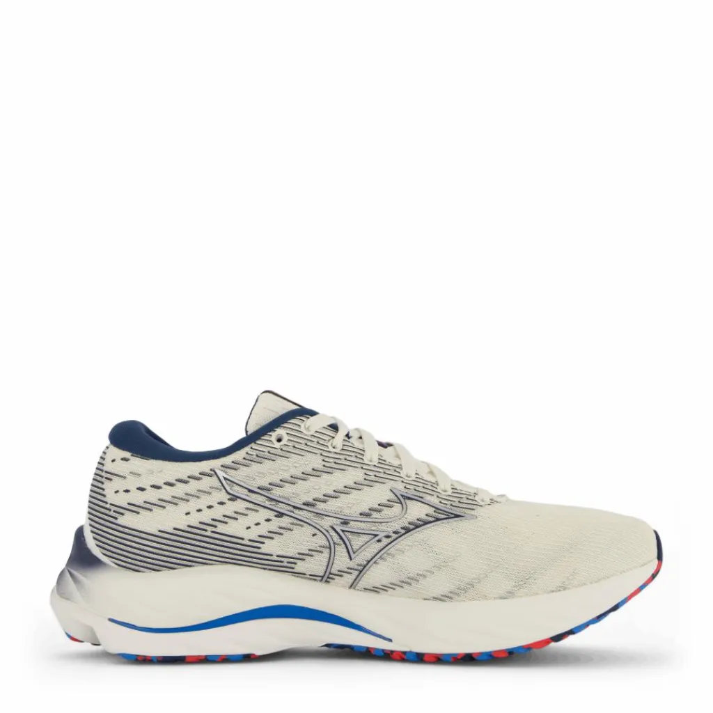 Wave Rider 26 Snow White/silver/ibiza Blue*Mizuno Hot