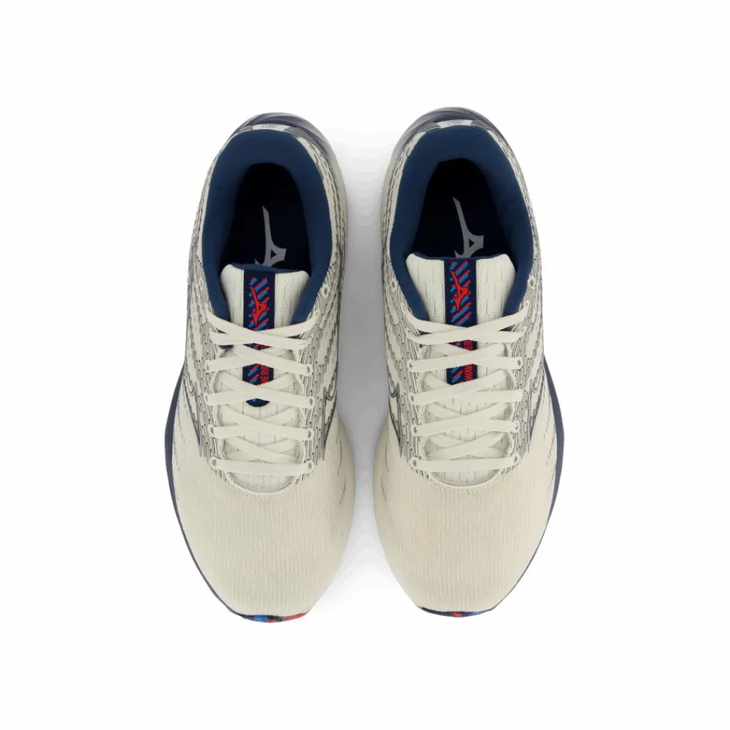 Wave Rider 26 Snow White/silver/ibiza Blue*Mizuno Hot