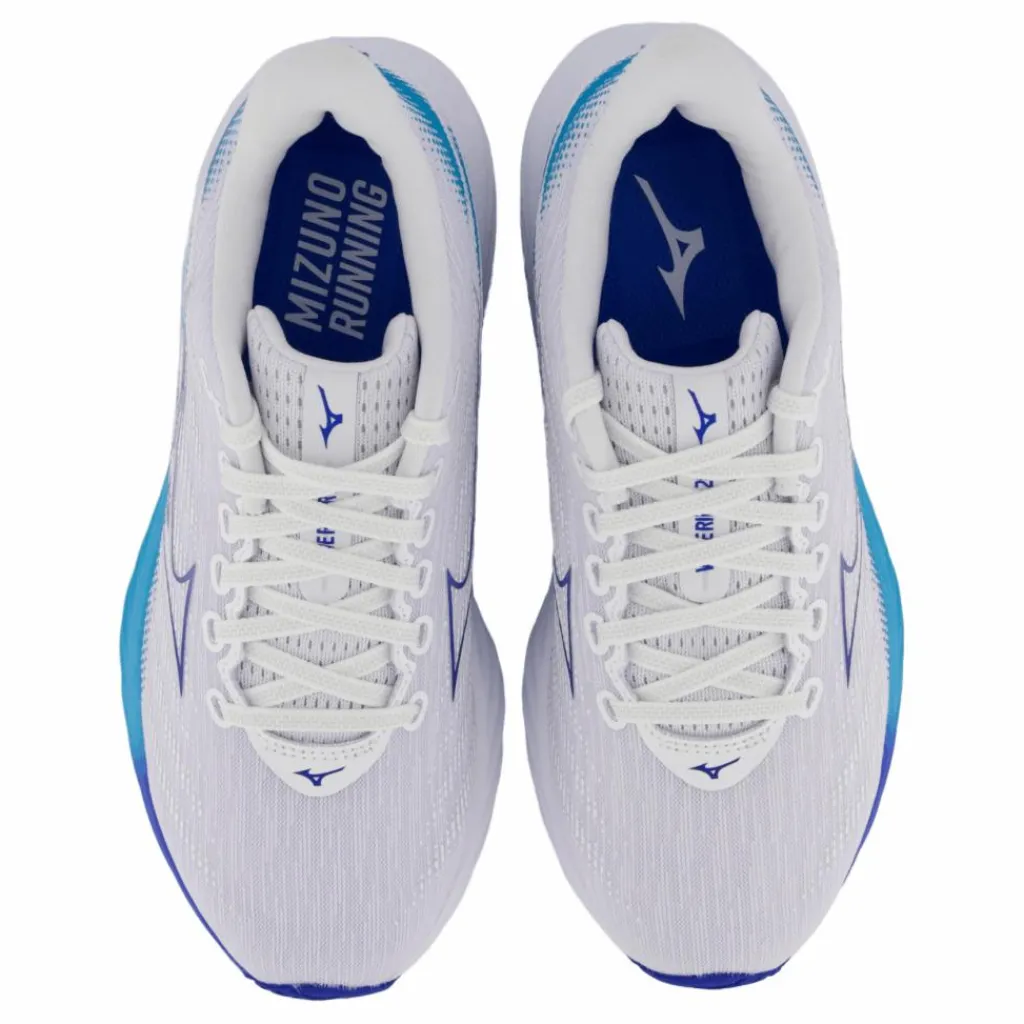 Mizuno Wave Rider 28 W White/mugen Blue/river Blue Best