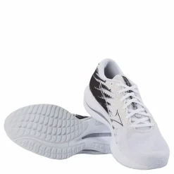 Wave Rider 26 White/white/black*Mizuno Best