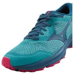 Mizuno Wave Rider Tt W Lagoon/moroccan Blue/pink Peac Sale