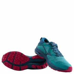 Mizuno Wave Rider Tt W Lagoon/moroccan Blue/pink Peac Sale