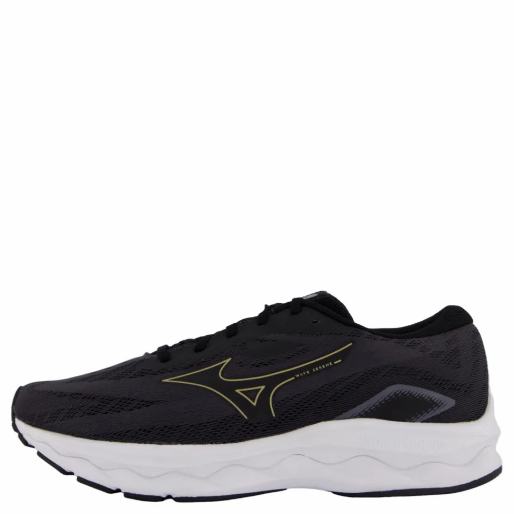 Mizuno Wave Serene Ebony/gloden Halo / Snow Outlet