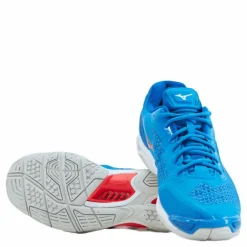 Mizuno Wave Stealth V French Blue / White / Ignition New