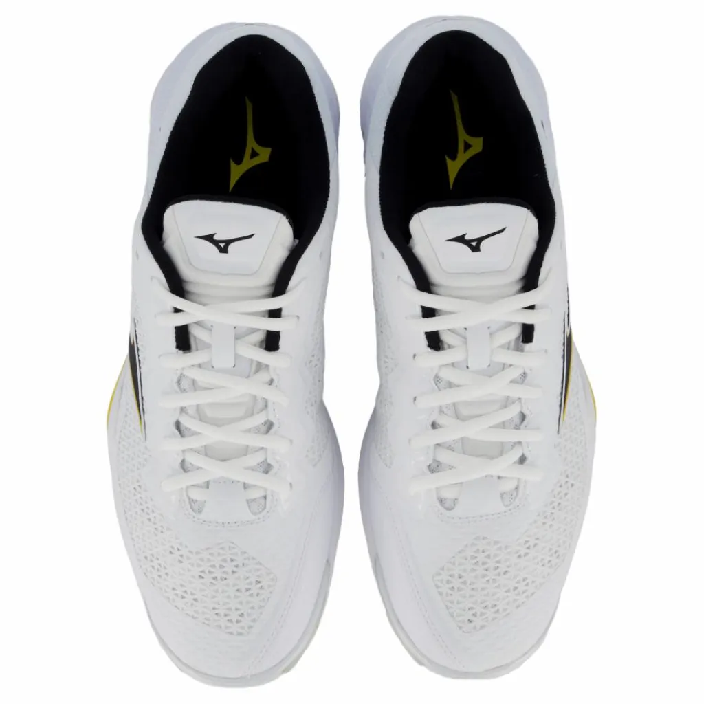 Wave Stealth V White/black/lemon Chrome*Mizuno Clearance