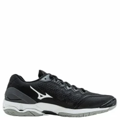 Mizuno Wave Stealth V White/Black Vit och Svart Best