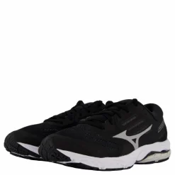 Wave Stream 2 Black/silver/oyster Mushroom*Mizuno Outlet