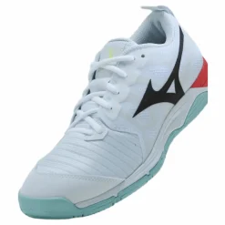 Mizuno Wave Supersonic 2 W White / Black / Clearwater Vit Outlet