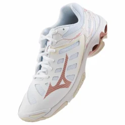 Mizuno Wave Voltage White/rose/snow White Flerfärgad New