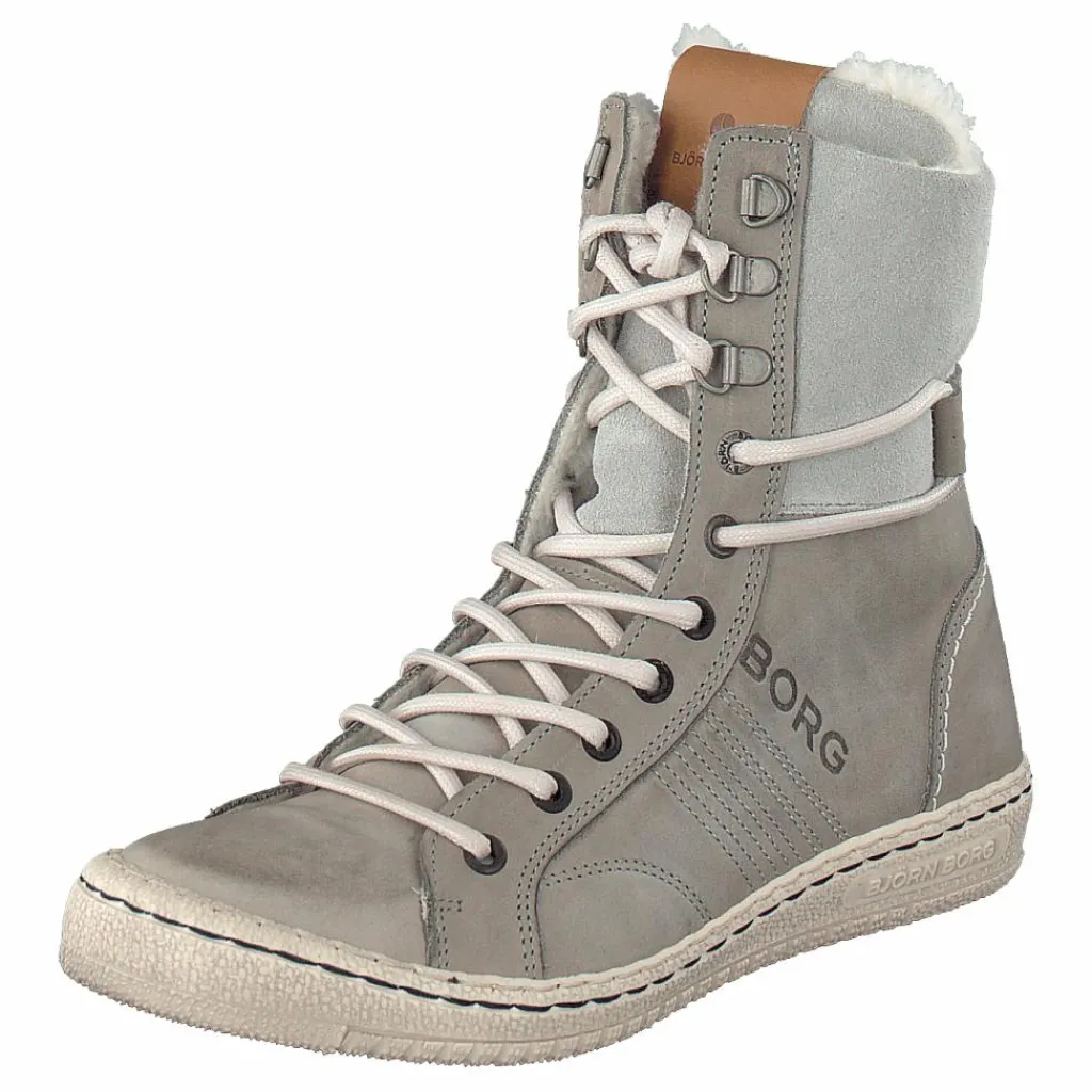 Björn Borg Wendy High Fur Light Grey Grå Discount