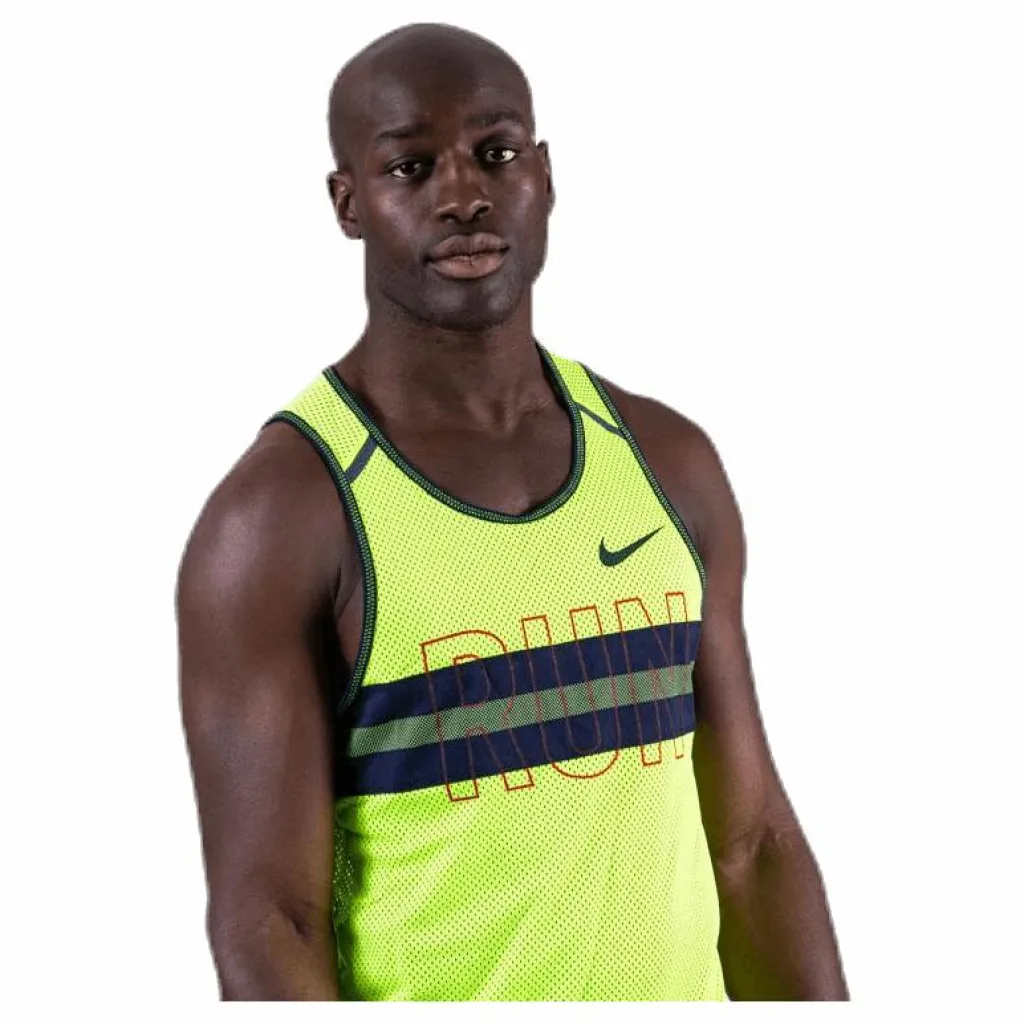 Wil Run Tank Mesh Green*Nike Online