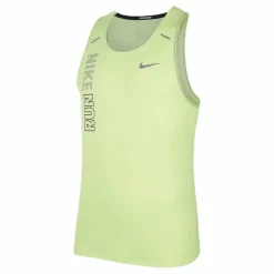 Nike Wild Run Rise 365 Tank Green/Yellow Grön Sale