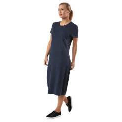 Only Willow Life S/S Dress Blue Blå New