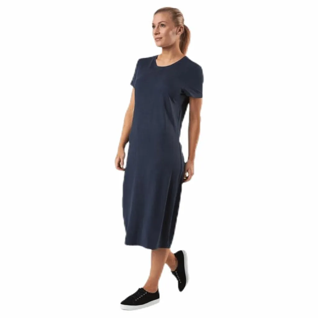 Only Willow Life S/S Dress Blue Blå New