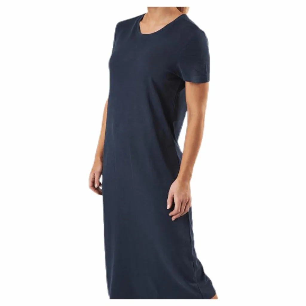 Only Willow Life S/S Dress Blue Blå New