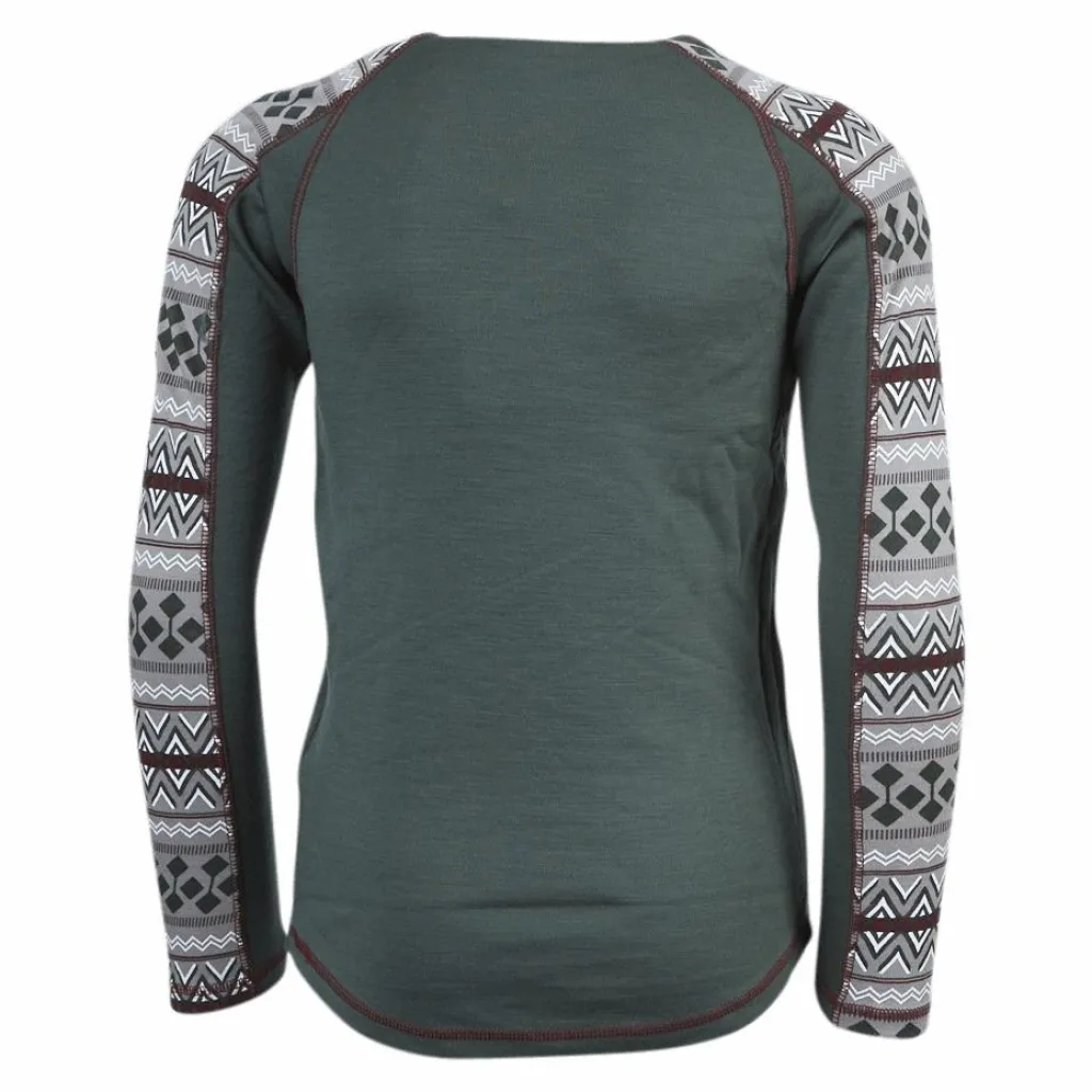 Name It Willto Wool Ls Top Grey Grå New