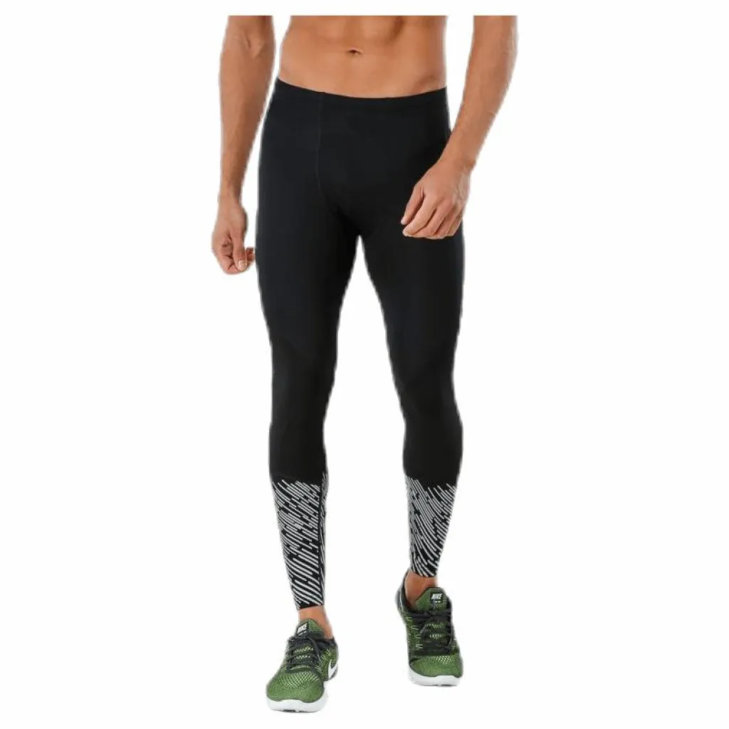 2XU Wind Defence Compression Tights M Black/Silver Svart och Silver Outlet