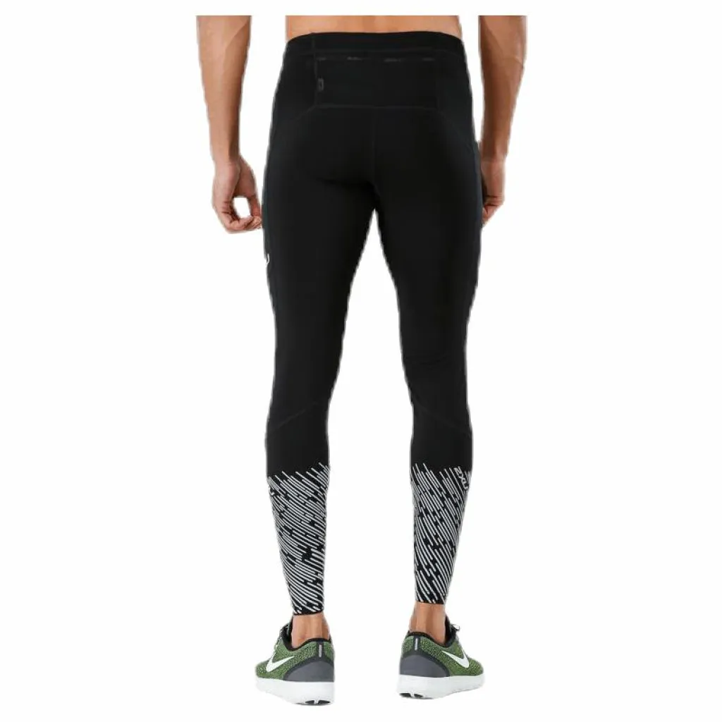 2XU Wind Defence Compression Tights M Black/Silver Svart och Silver Outlet
