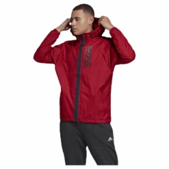 adidas Wind Jacket Lined Red Röd