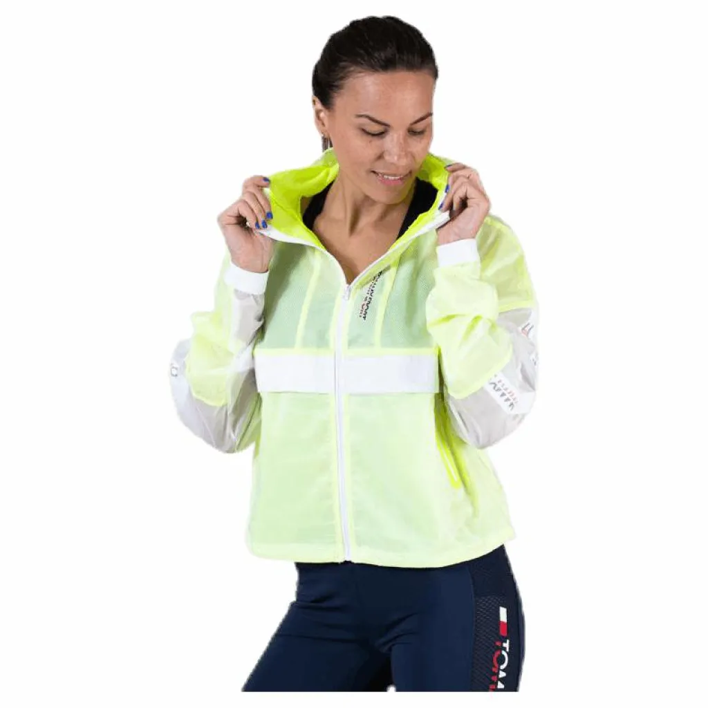 Windbreaker With Tape Yellow*Tommy Hilfiger Sport Clearance