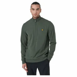 Windshield 1/2 Zip Midlayer X65 Cactus Green*Lyle & Scott Best