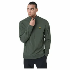 Windshield 1/2 Zip Midlayer X65 Cactus Green*Lyle & Scott Best